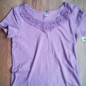 Old Navy Lavender Tee